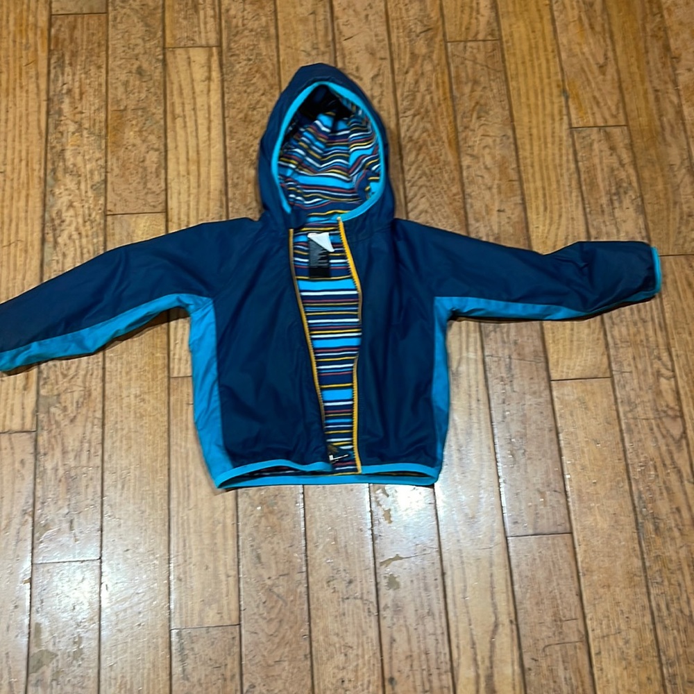 North face toddler 18-24 month reversible jacket.